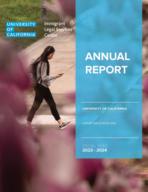 UCIMM Annual Report front page